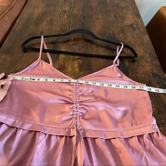 Sold on C🎉Abercrombie & fitch satin rose pink top - Picture 10 of 11
